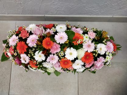 Dessus de cercueil Fleuriste Avant lheure MONT RPES CHAMBORD/BLOIS